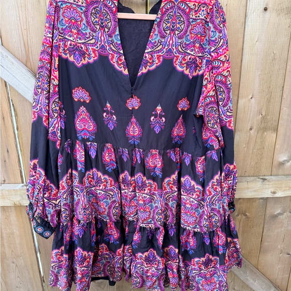 Anthropologie Bohemian Patterned Dress - Picture 5 of 9